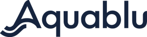 Aquablu logo blue